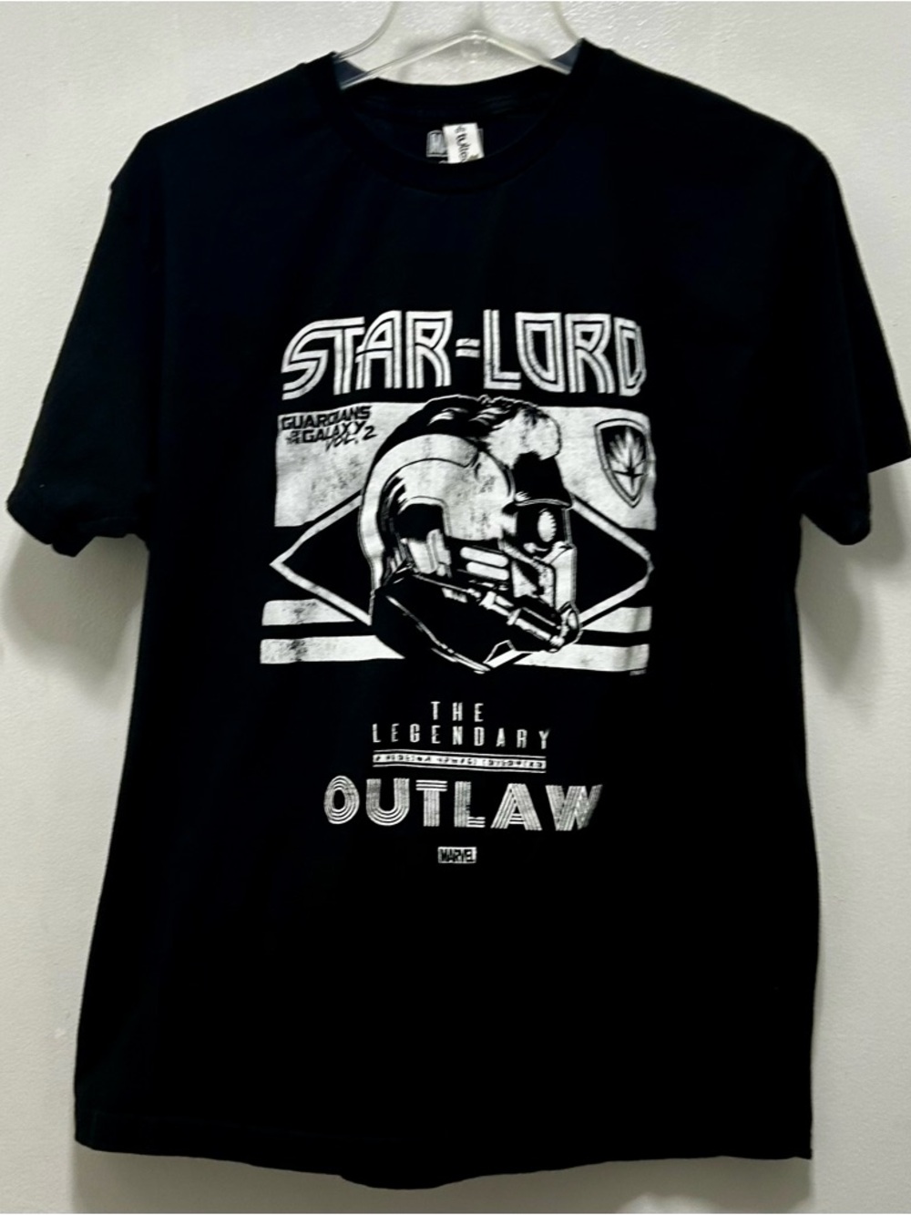 Tultex Black Star-Lord Outlaw Graphic Tee